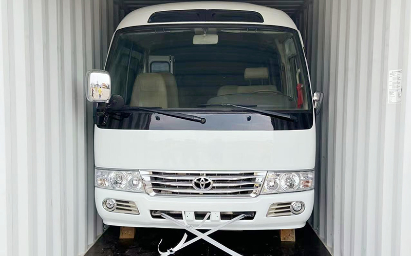 BANGNISEN Coaster Mini Bus Shipment Display 