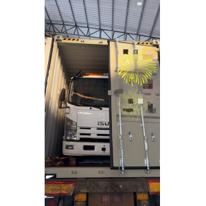 La Noticia Transporte!!!! Las dos Grúas a Honduras