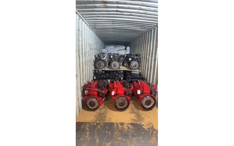 Successful Shipment! 6BT & 4BT Engines Loaded in 40HQ Container Bound for El Salvador