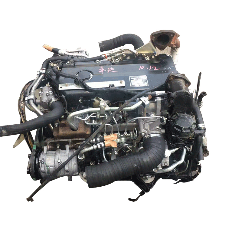 ISUZU 4 Cylinder 5.2L 4HK1-TC Used Diesel Engine With Manual Transmission For NKR NQR 700P ELF Truck(图4)