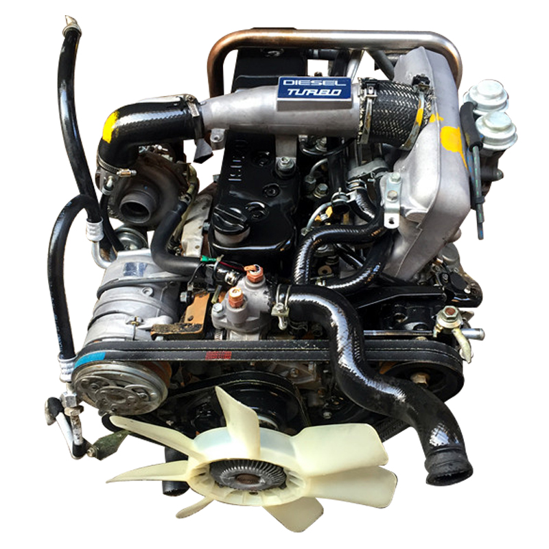 ISUZU D-MAX Pickup Turbo Engine 4JB1 4JB1T Used Diesel Engine With 4x2 And 4x4 Gearbox For Sale(图5)