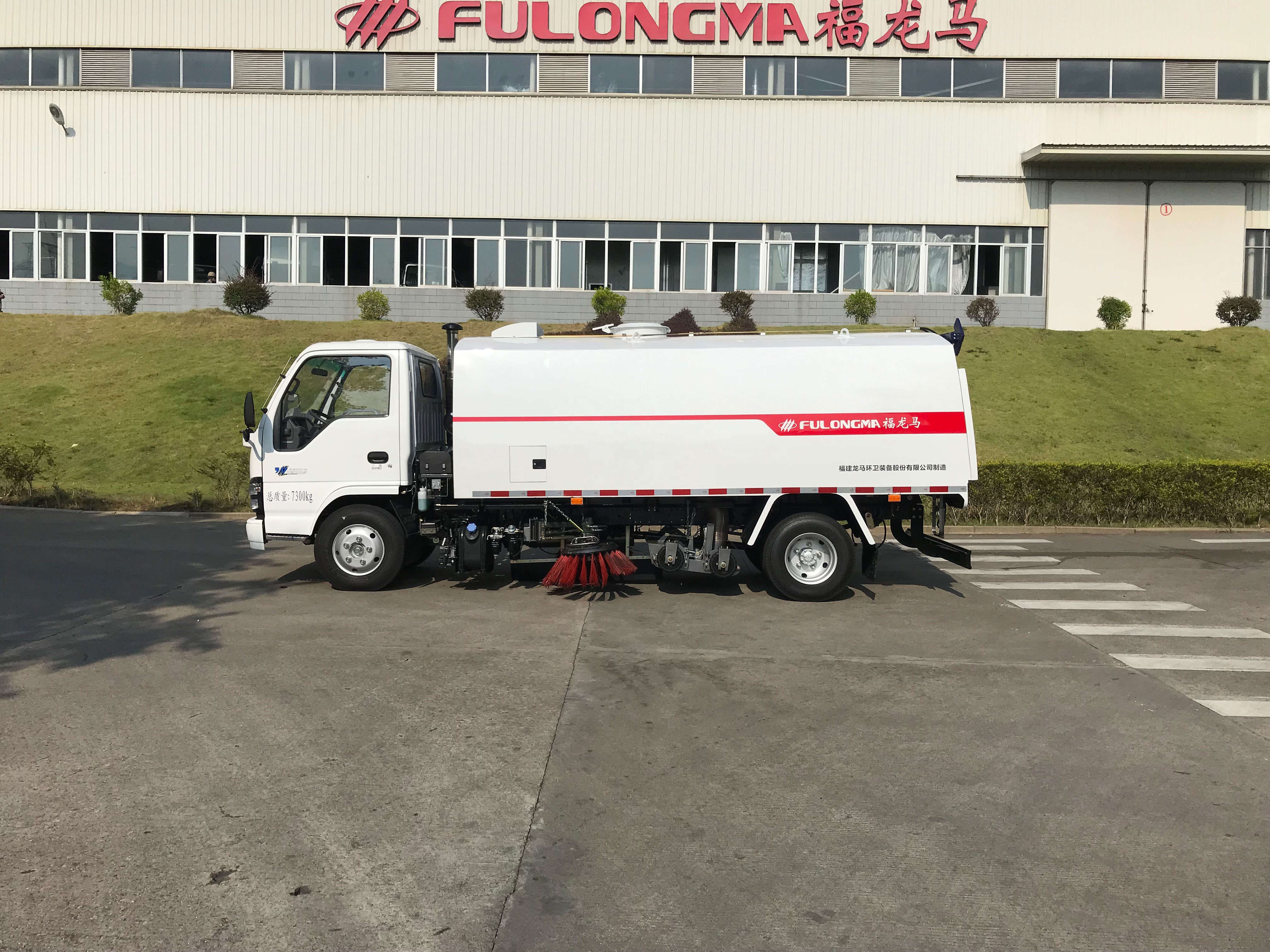 Venta directa de fábrica a estrenar Camión barredor de calles(图2)
