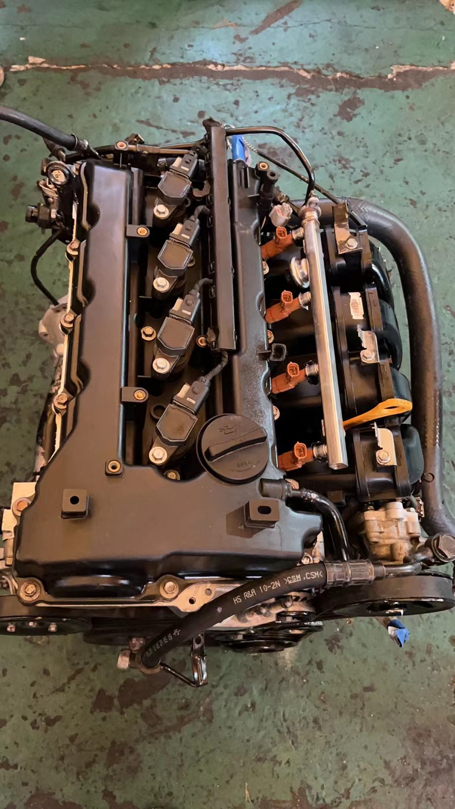 Motor de gasolina de Corea del montaje completo G4KE 2.4L G4KE Motor para SONATA SORENTO(图1)