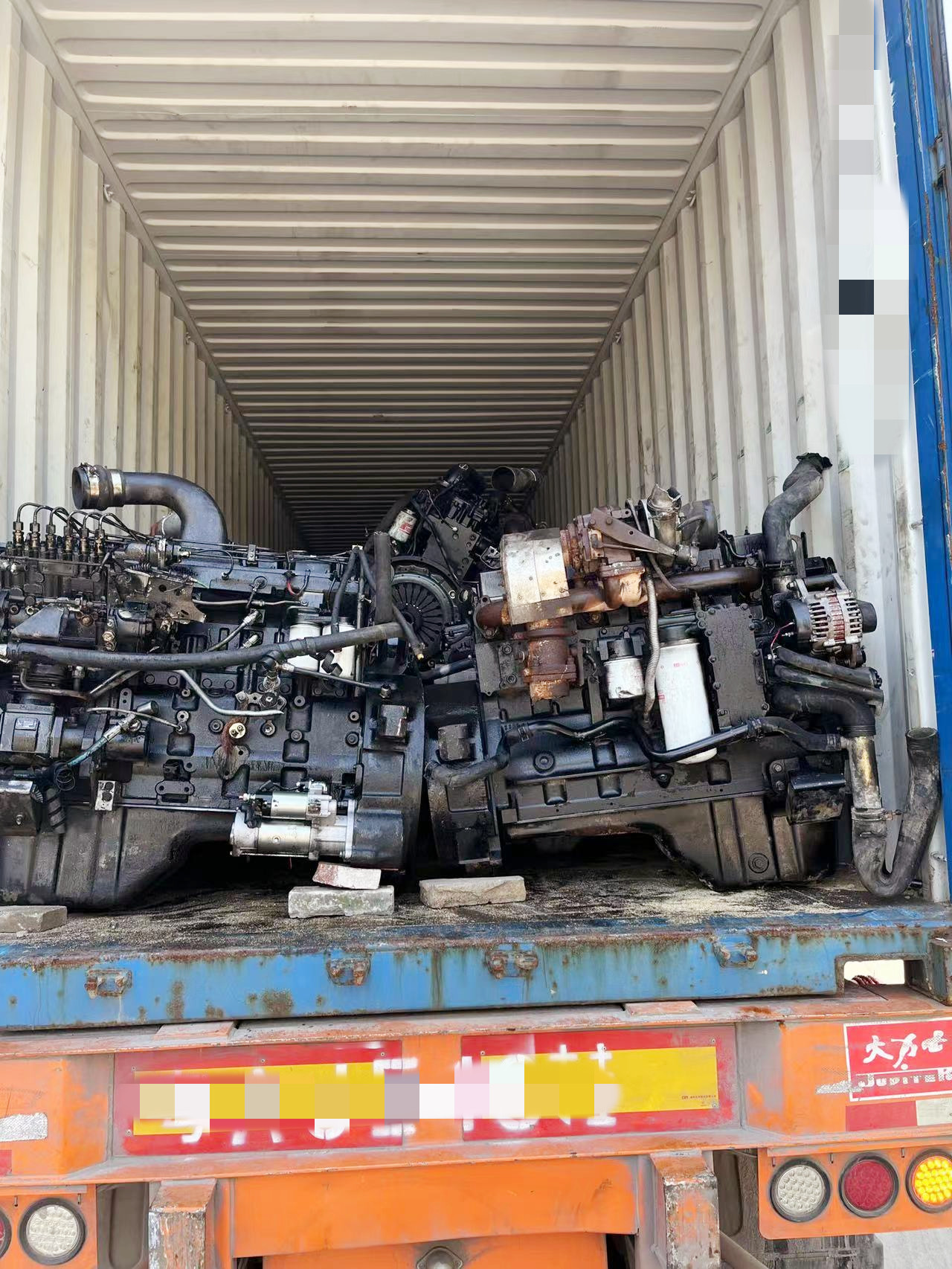 Bangnisen load container to Mexico for Cummins Engine (图7)