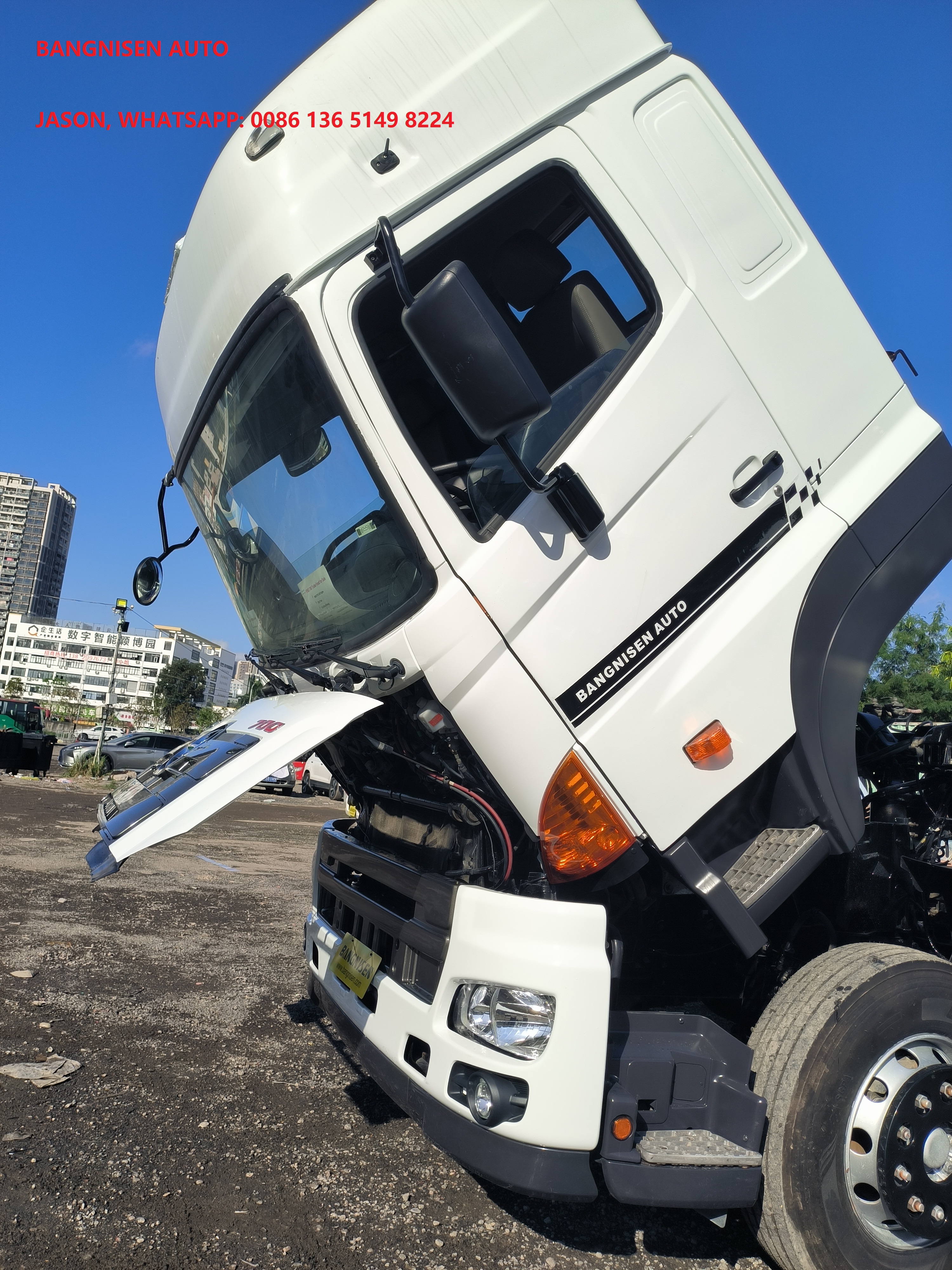 Good Condition 6X4 HINO 700 Semi Trailer HINO 700 Tractor Truck For Sale(图5)