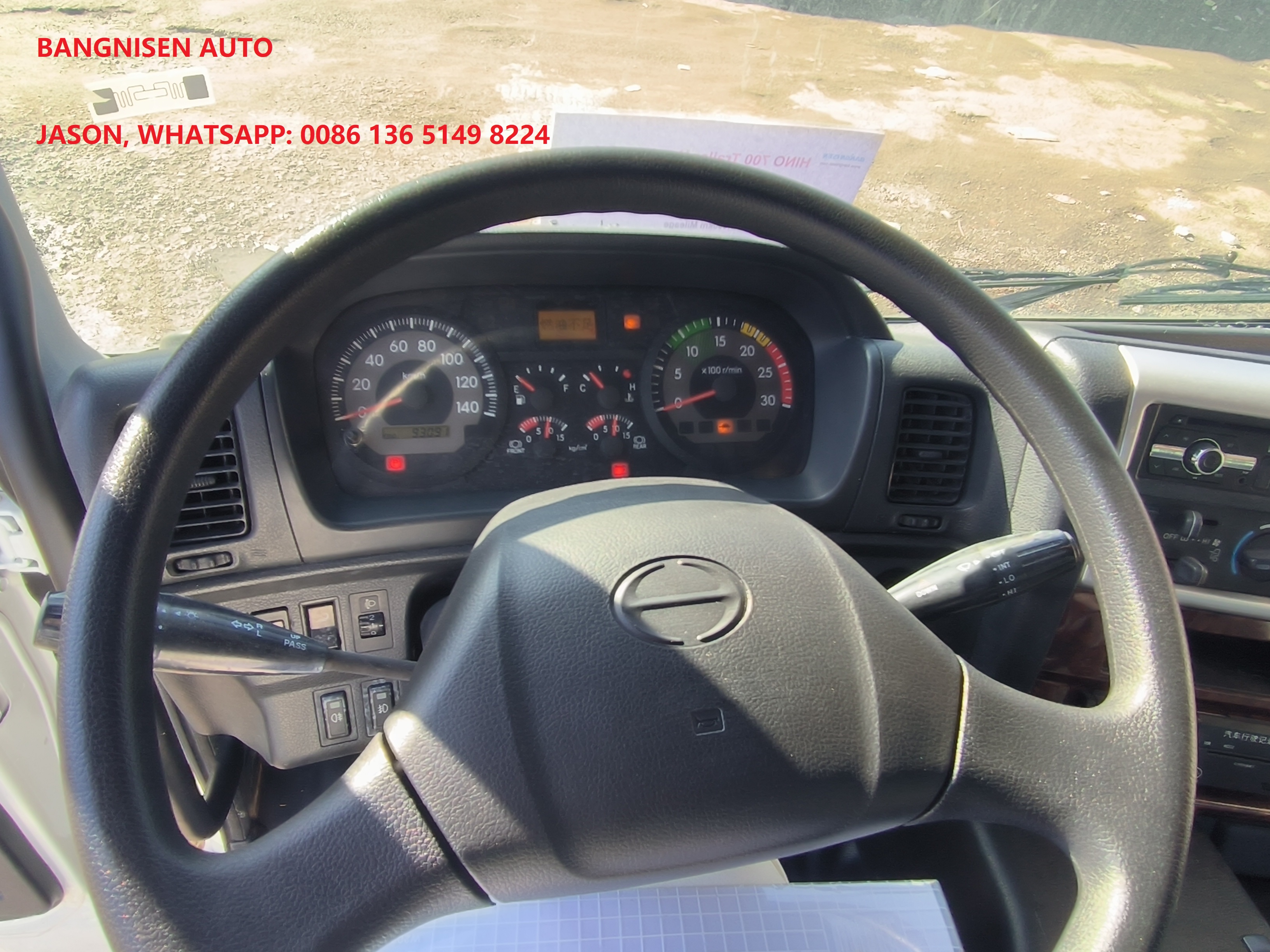 Good Condition 6X4 HINO 700 Semi Trailer HINO 700 Tractor Truck For Sale(图8)