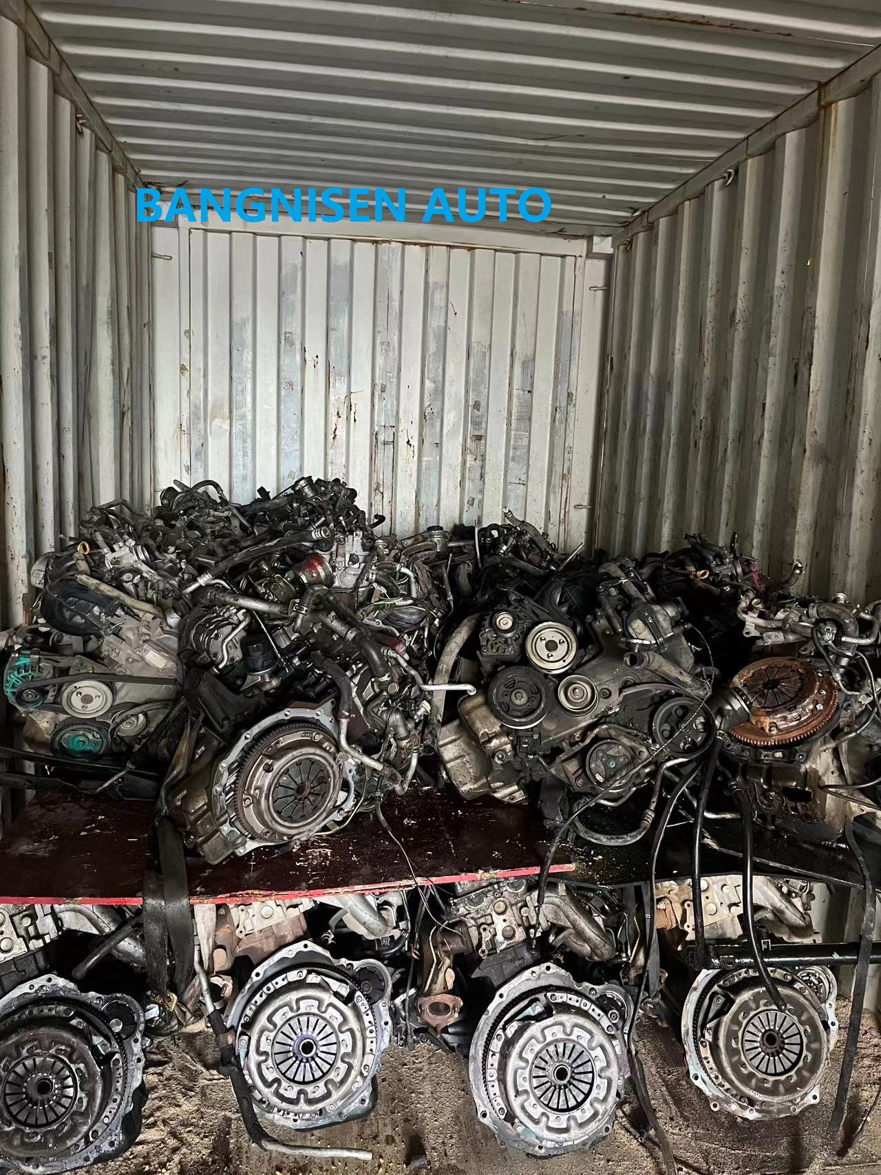 BANGNISEN NISSAN KA24 engine and gearbox container to Mexico(图6)