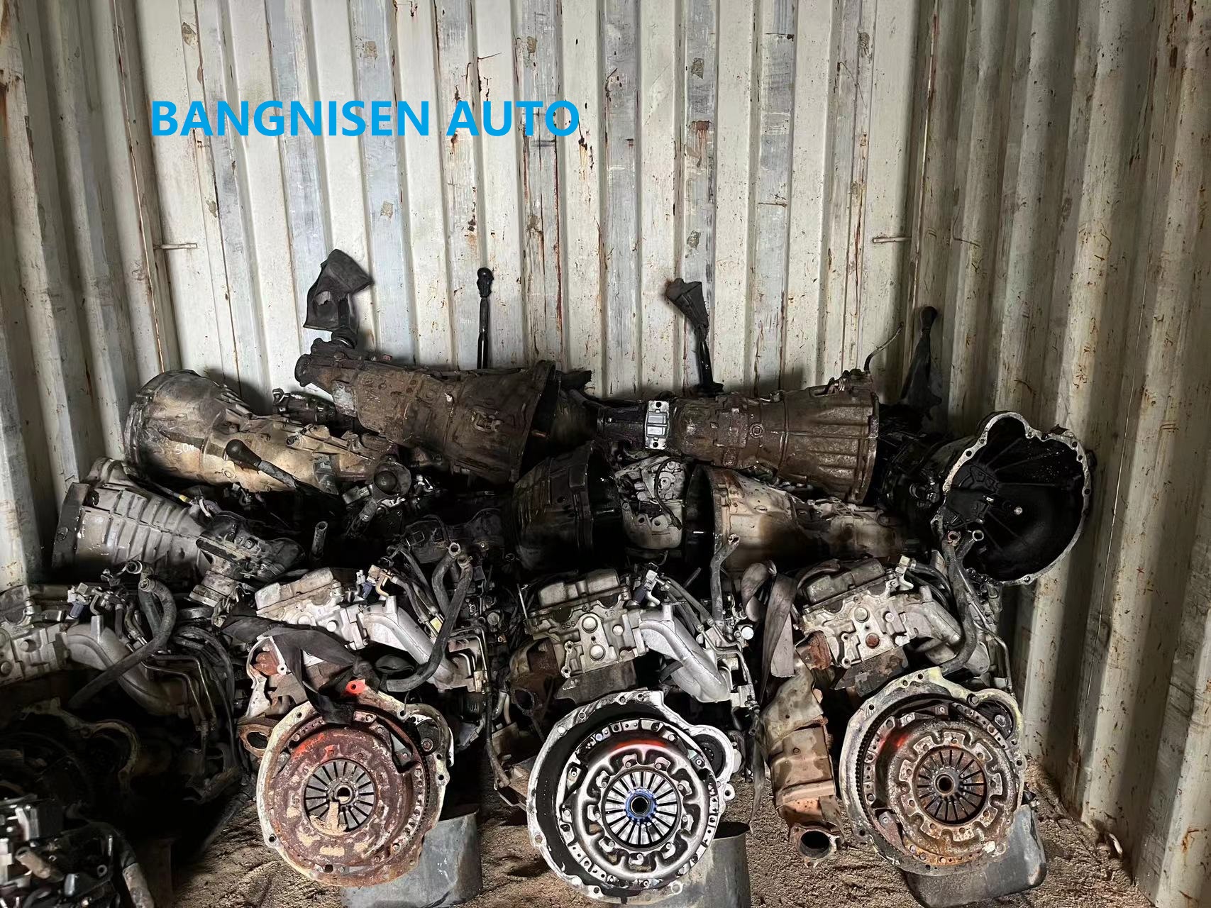 BANGNISEN NISSAN KA24 engine and gearbox container to Mexico(图3)
