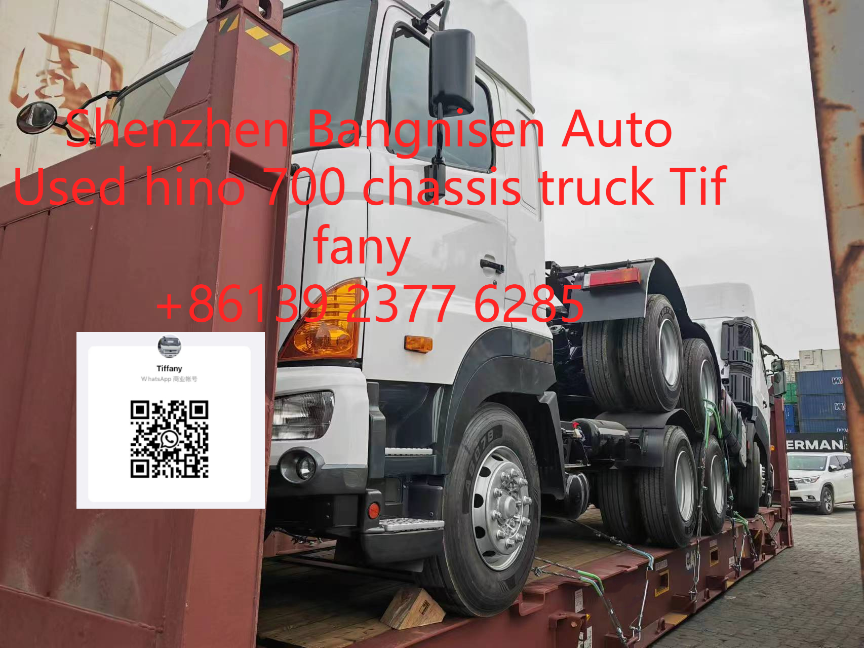 Good Used Hino 700 (2 Pcs) Ship to Guatemala(图3)