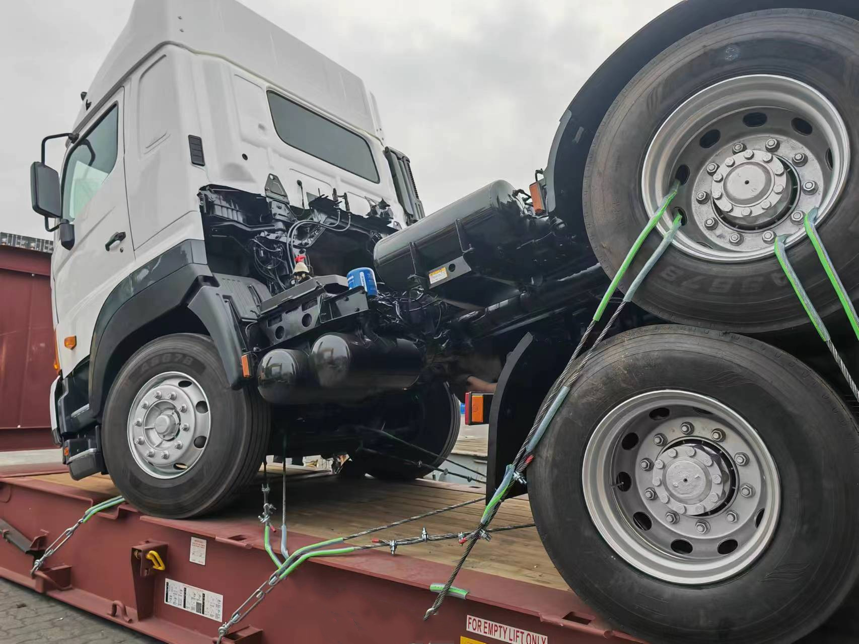 Good Used Hino 700 (2 Pcs) Ship to Guatemala(图4)