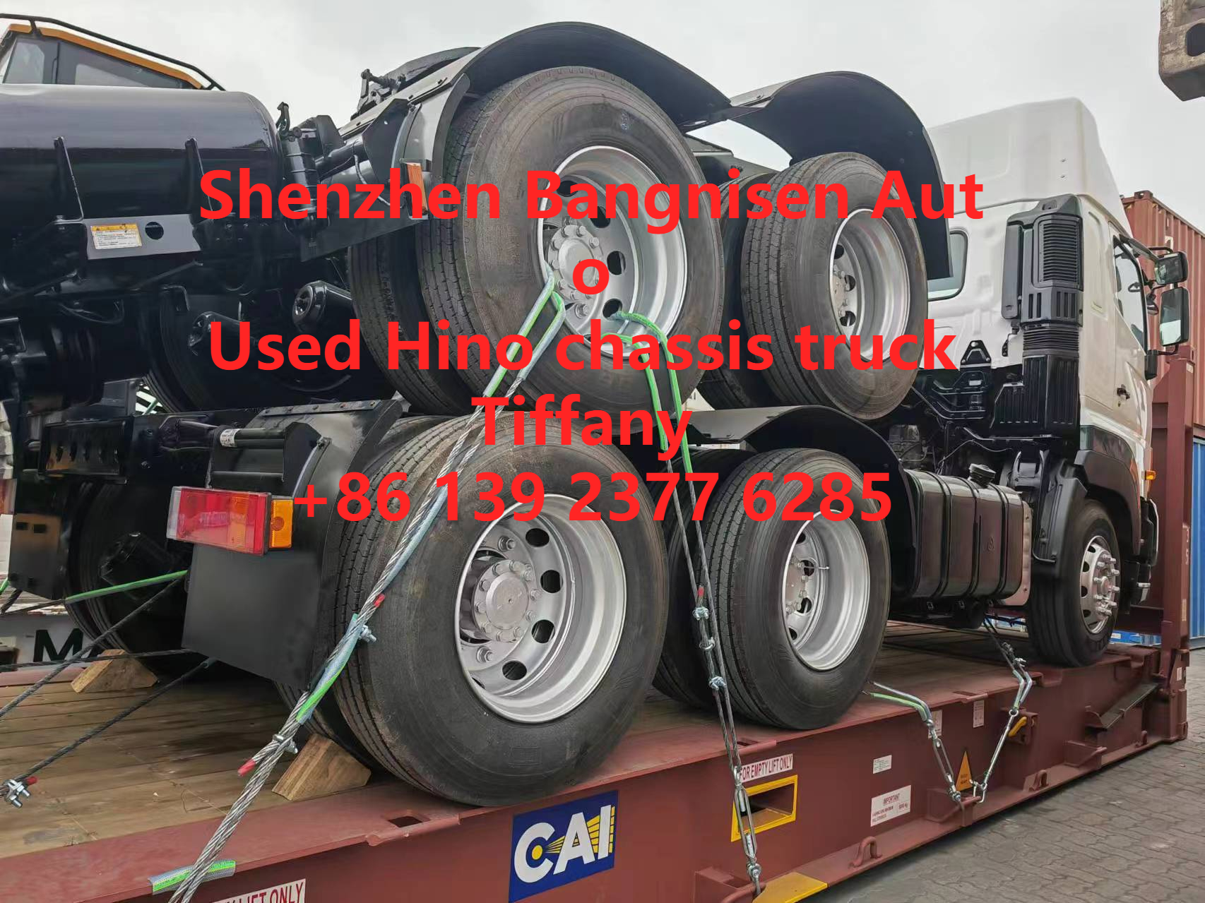 Good Used Hino 700 (2 Pcs) Ship to Guatemala(图6)