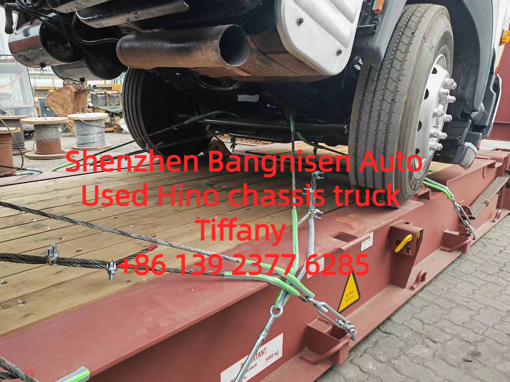 Good Used Hino 700 (2 Pcs) Ship to Guatemala(图7)