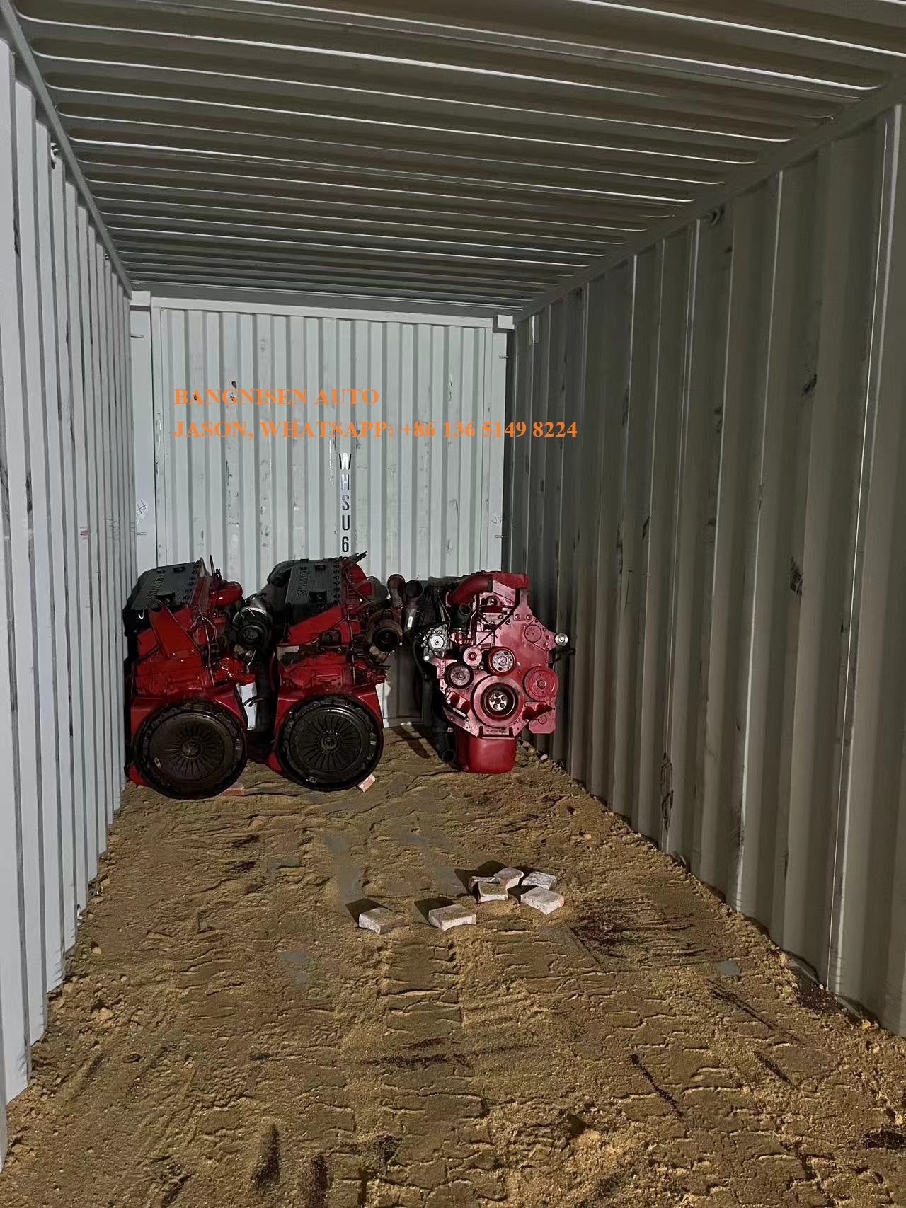 BANGNISEN full ISM11 engines container to MEXICO