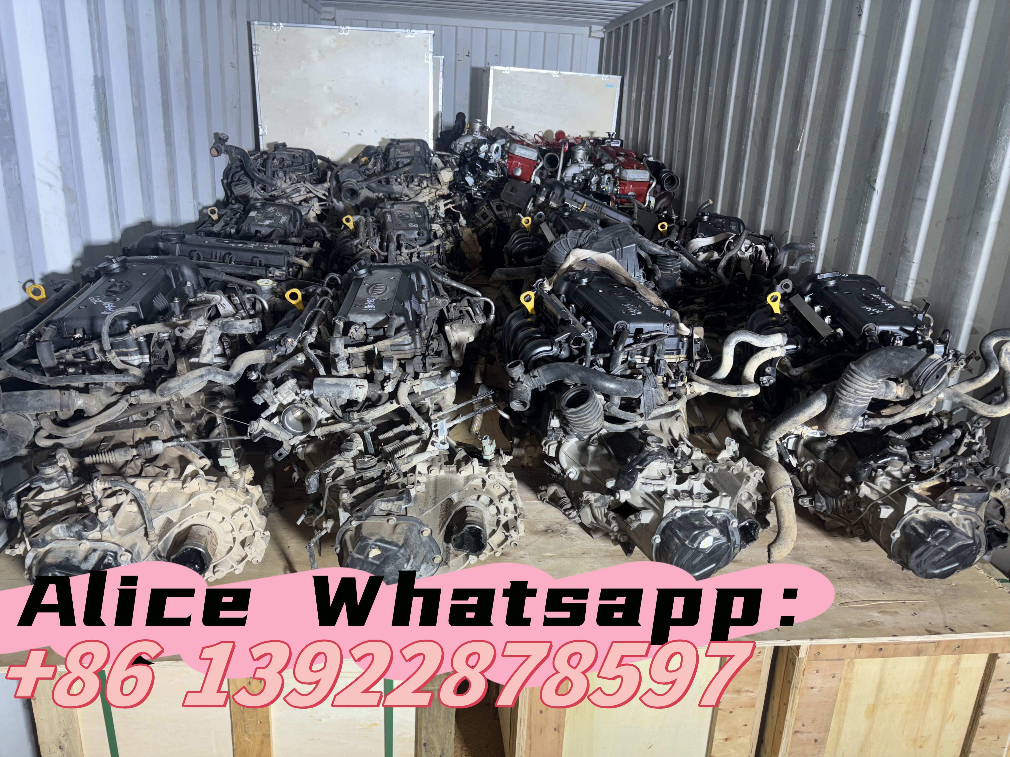 ⏳ OFERTA: Motores 4BT y Hyundai G4FA/G4FC en stock – ¡Reserva tu 40HQ hoy!(图4)