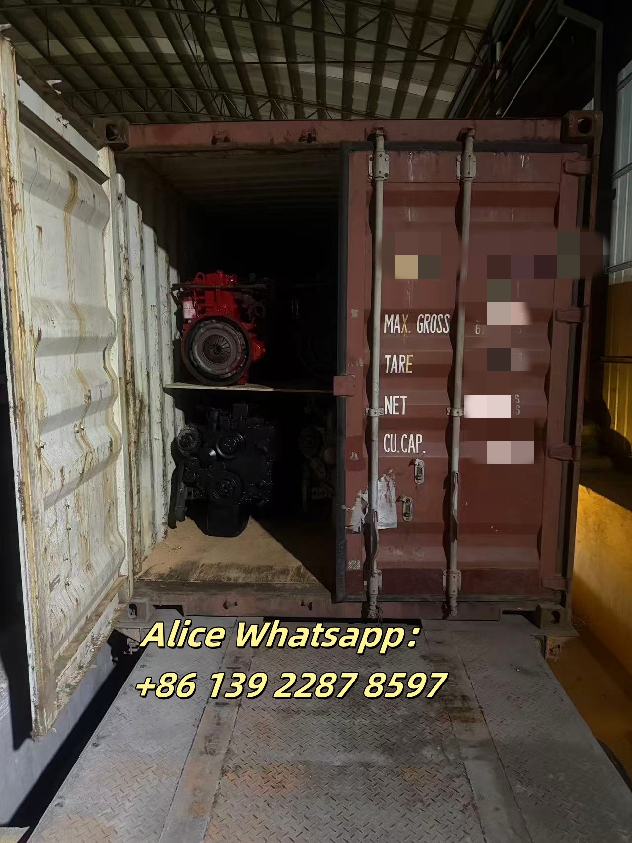 ¡Envío Combinado a Guatemala! Motores Usados 6BT/4BT + Turbos Nuevos en Contenedor 20HQ(图6) ¡Envío Combinado a Guatemala! Motores Usados 6BT/4BT + Turbos Nuevos en Contenedor 20HQ(图6)