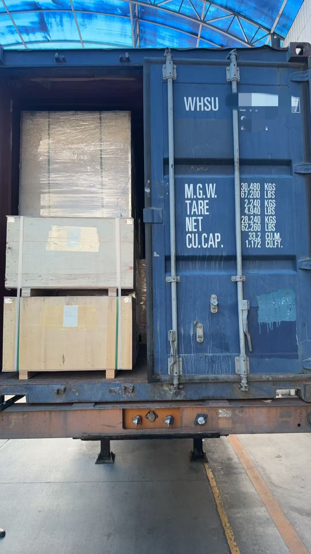 20HQ container loaded with brand-new engines for shipment to Ecuador(图3)